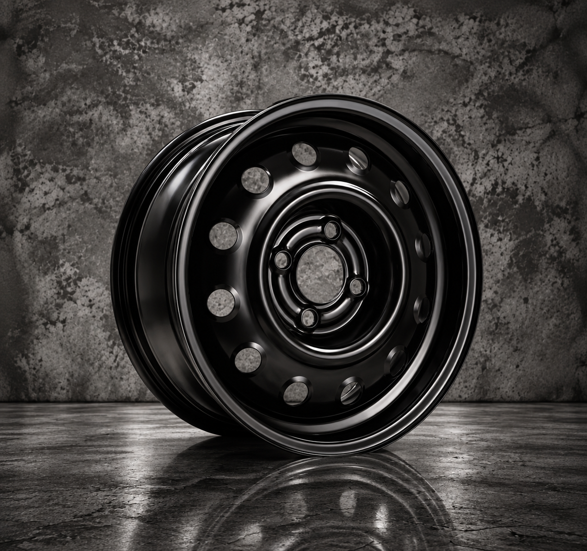 Steel Wheel 15X6 4X100 CB60.1 ET40 | GMAX