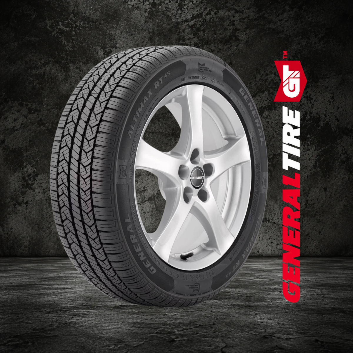 215/55R18 GENERAL ALTIMAX RT 45 95T