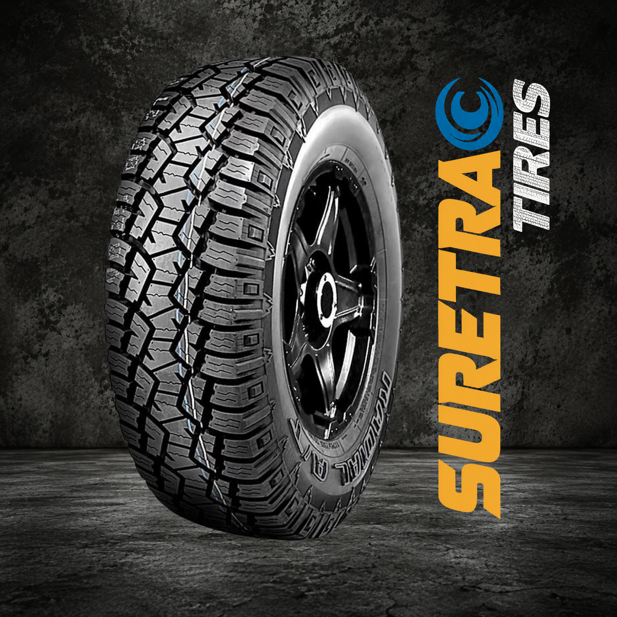 LT285/70R17 SURETRAC 121/118Q 8PLY RADIAL A/T OWL