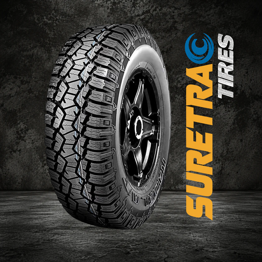 LT285/70R17 SURETRAC 121/118Q 8PLY RADIAL A/T OWL